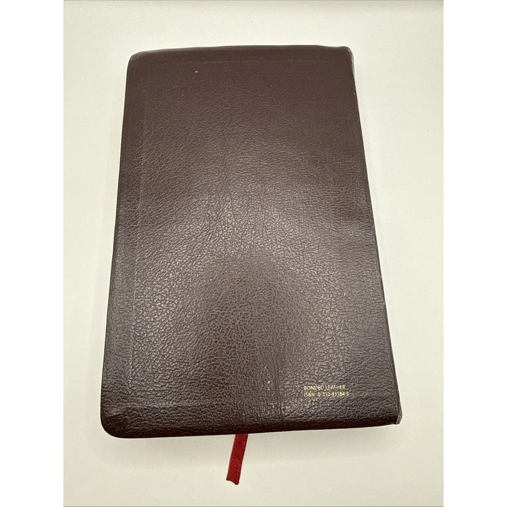 Holy Bible KJV‎ References Red Letter Bonded Leather Concordance Zondervan 1994